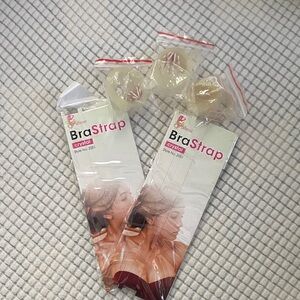 Crystal Bra Straps Bundle - Clear/Nude